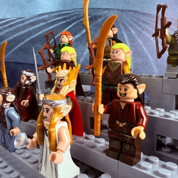 Lord of the Rings Custom Minifigures Lot of 10 - Picture 7 of 7